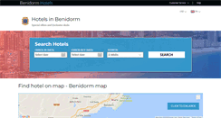 Desktop Screenshot of benidormhotels.net